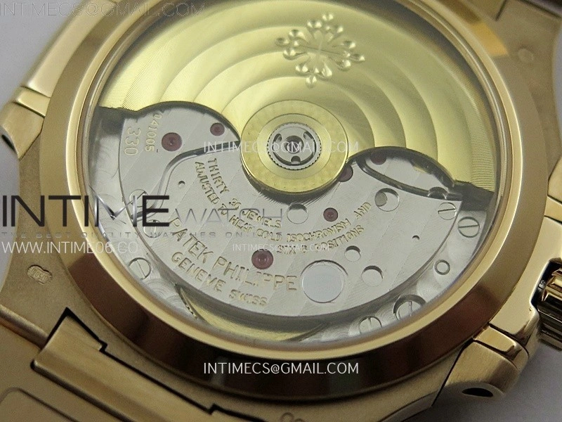 Nautilus 7118 1200R-010 Diamonds Bezel RG PPF 1:1 Best Edition RG Dial on RG Bracelet A324 Super Clone