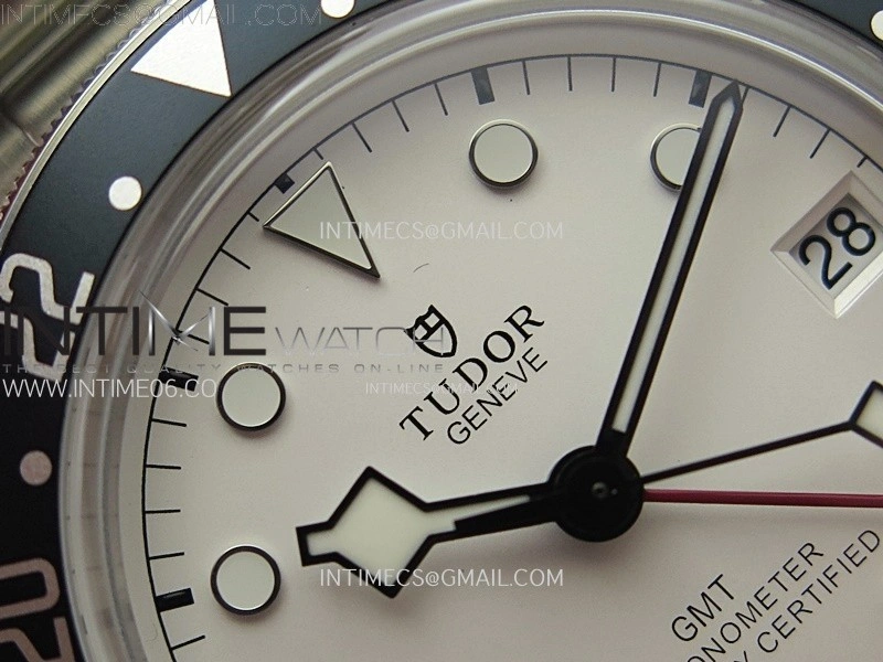 Black Bay M79830RB-0010 GMT Baselworld Pepsi Bezel ZF 1:1 Best Edition White Dial on SS Bracelet A2836