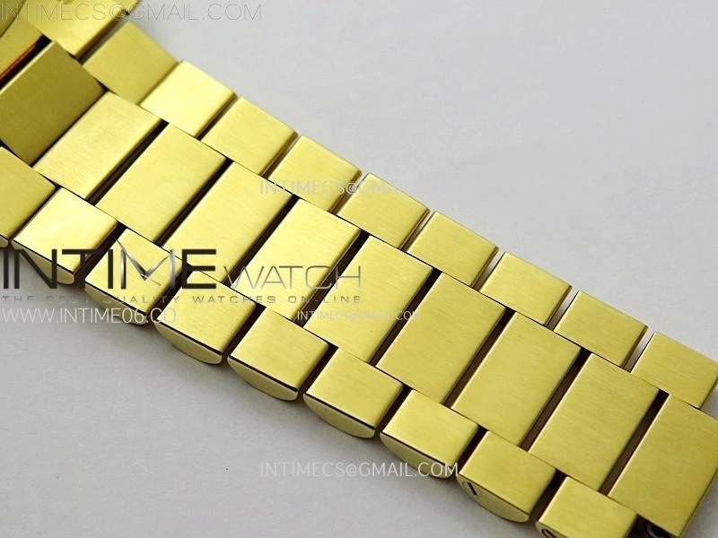 Day Date 228238 40mm 904L YG 1:1 AR+F Best Edition Gold Dial T Diamonds Markers on YG President Bracelet SA3255