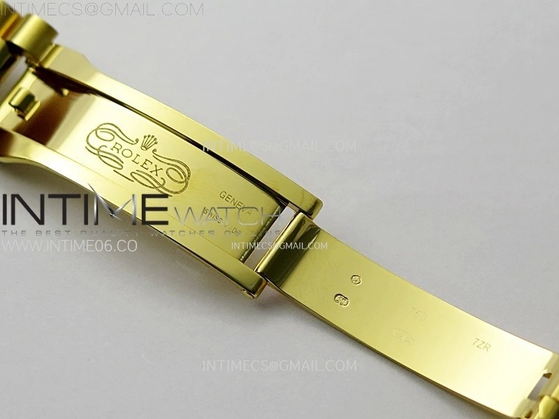 Day Date 228238 40mm 904L YG 1:1 AR+F Best Edition Gold Dial T Diamonds Markers on YG President Bracelet SA3255
