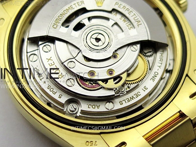 Day Date 228238 40mm 904L YG 1:1 AR+F Best Edition Gold Dial T Diamonds Markers on YG President Bracelet SA3255