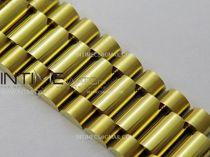 Day Date 228238 40mm 904L YG 1:1 AR+F Best Edition Gold Dial T Diamonds Markers on YG President Bracelet SA3255