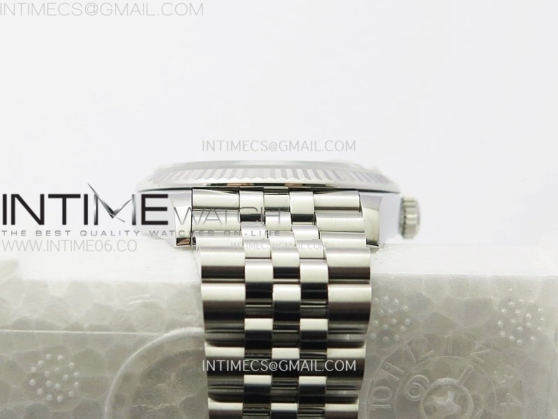 DateJust 36 SS 126234 VSF 1:1 Best Edition 904L Steel Blue Dial Diamonds Markers on Jubilee Bracelet VS3235