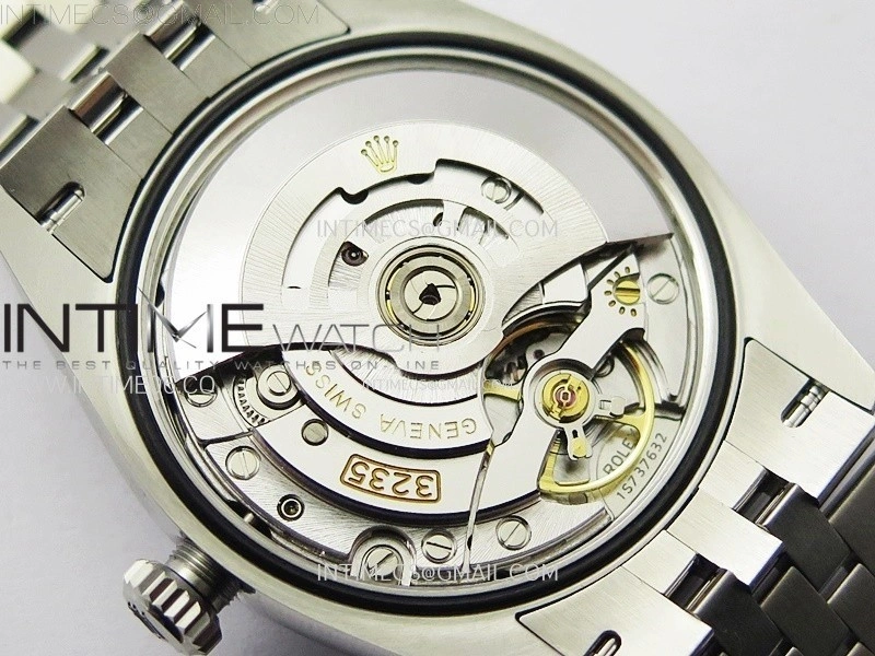 DateJust 36 SS 126234 VSF 1:1 Best Edition 904L Steel Blue Dial Diamonds Markers on Jubilee Bracelet VS3235