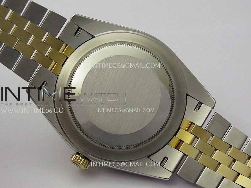 DateJust 41mm 126333 Wrapped SS YG 3EF 1:1 Best Edition Black Dial Diamond Marker on Wrapped SS YG Jubilee Bracelet A3235