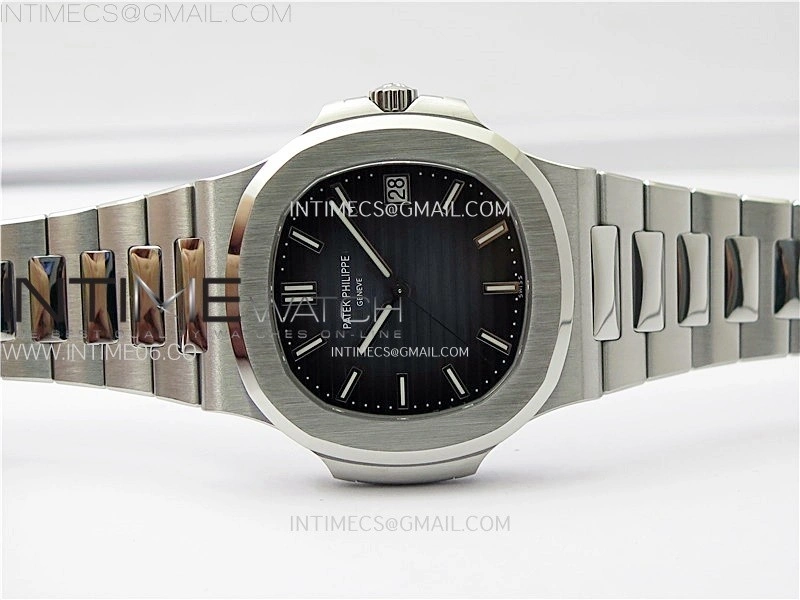 Nautilus 5811 1G PPF 1:1 Best Edition Blue Textured Dial on SS Bracelet Asian Super Clone Cal.26-330CS