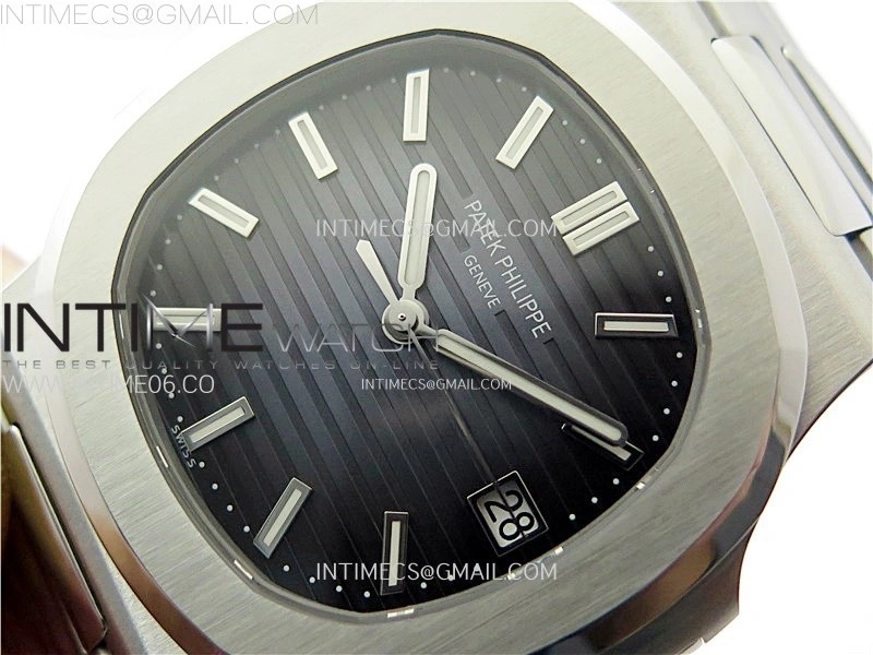 Nautilus 5811 1G PPF 1:1 Best Edition Blue Textured Dial on SS Bracelet Asian Super Clone Cal.26-330CS