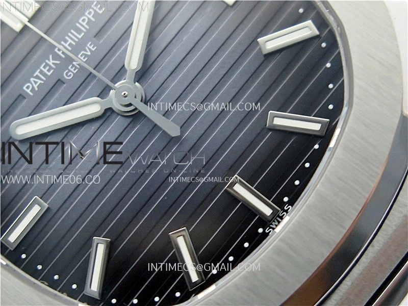 Nautilus 5811 1G PPF 1:1 Best Edition Blue Textured Dial on SS Bracelet Asian Super Clone Cal.26-330CS