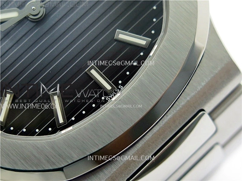 Nautilus 5811 1G PPF 1:1 Best Edition Blue Textured Dial on SS Bracelet Asian Super Clone Cal.26-330CS