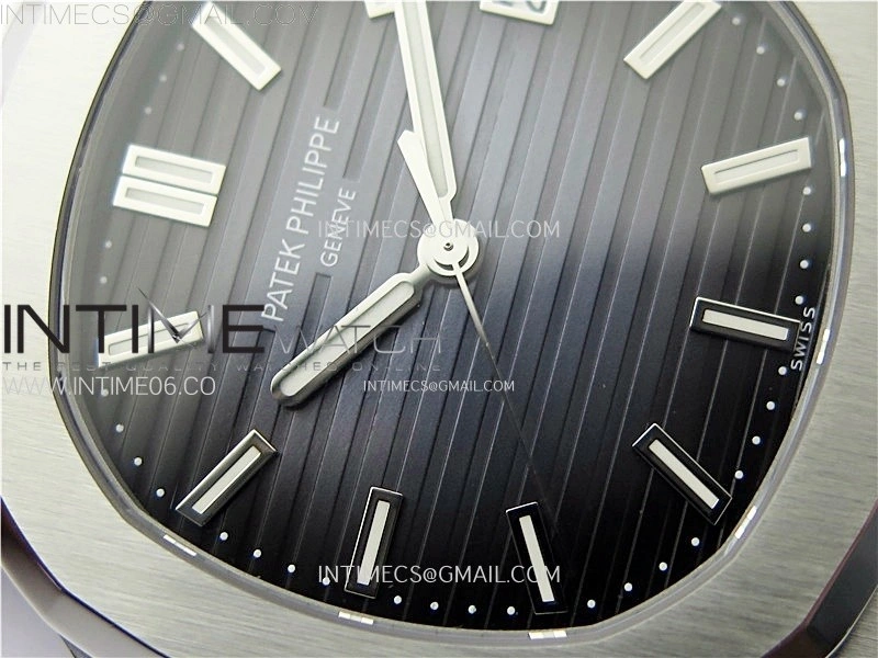 Nautilus 5811 1G PPF 1:1 Best Edition Blue Textured Dial on SS Bracelet Asian Super Clone Cal.26-330CS