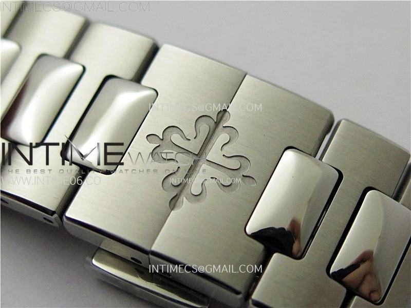 Nautilus 5811 1G PPF 1:1 Best Edition Blue Textured Dial on SS Bracelet Asian Super Clone Cal.26-330CS