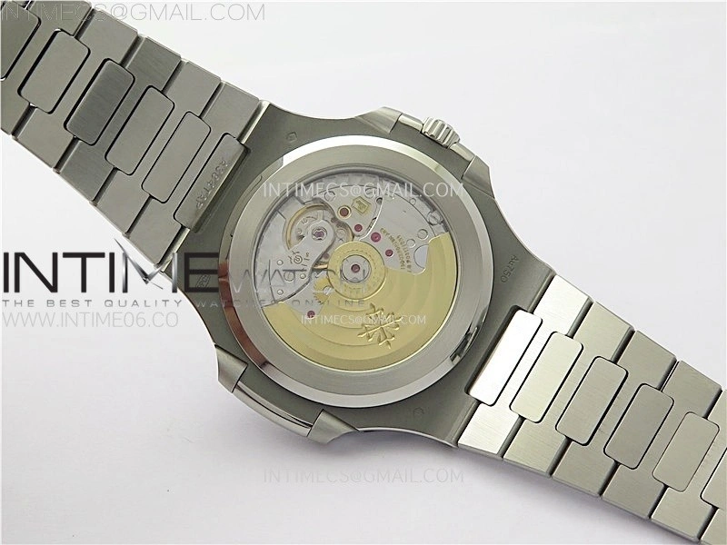 Nautilus 5811 1G PPF 1:1 Best Edition Blue Textured Dial on SS Bracelet Asian Super Clone Cal.26-330CS