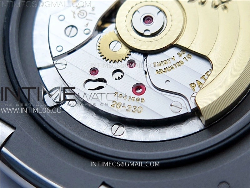 Nautilus 5811 1G PPF 1:1 Best Edition Blue Textured Dial on SS Bracelet Asian Super Clone Cal.26-330CS