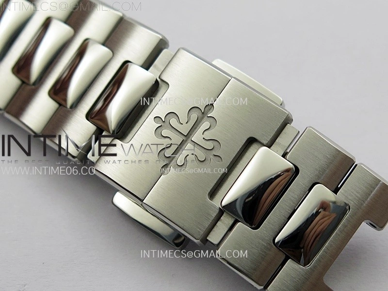 Nautilus 5811 1G PPF 1:1 Best Edition Blue Textured Dial on SS Bracelet Asian Super Clone Cal.26-330CS