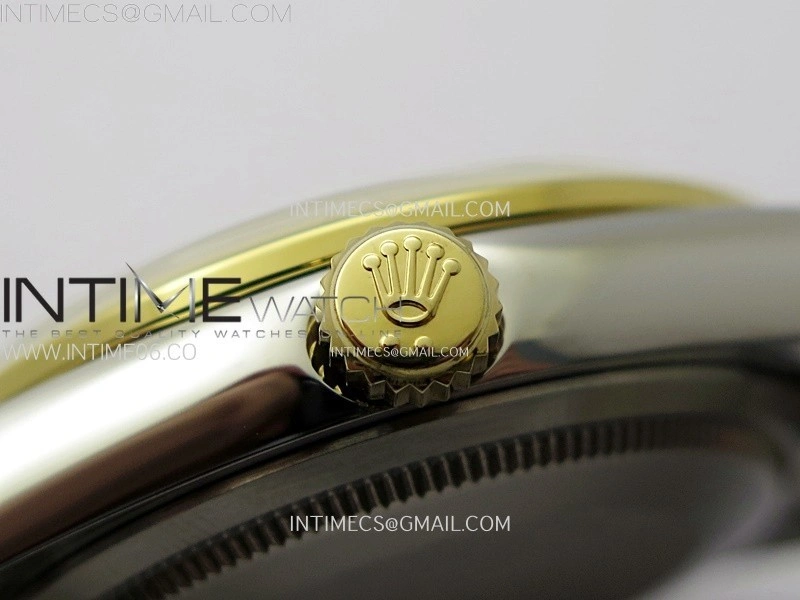 DateJust 36MM 126203 SS YG APSF 1:1 Best Edition Gold Fluted Dial Diamond Markers on SS YG Jubilee Bracelet SA3235