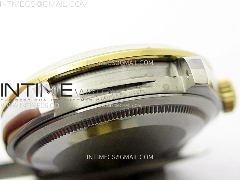 DateJust 36MM 126203 SS YG APSF 1:1 Best Edition Gold Fluted Dial Diamond Markers on SS YG Jubilee Bracelet SA3235
