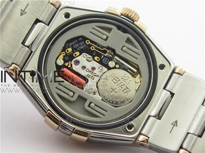 Constellation Ladies 27mm K11F 1:1 Best Edition SS RG White MOP Dial Diamonds Markers on SS RG Bracelet ETA Quartz