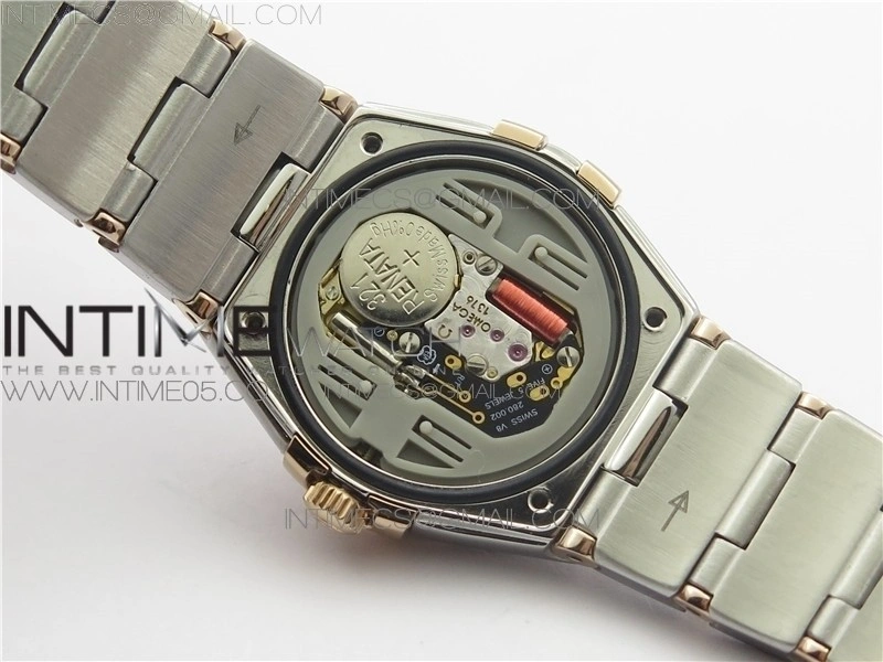 Constellation Ladies 27mm K11F 1:1 Best Edition SS RG White MOP Dial Diamonds Markers on SS RG Bracelet ETA Quartz