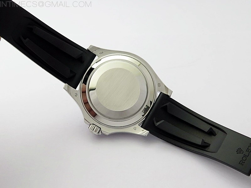 Yacht-Master 226659 KF 1:1 Gain Weight Best Edition Diamonds Bezel WG Wrapped on Oysterflex Strap VR3235
