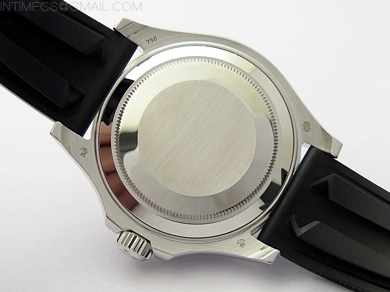 Yacht-Master 226659 KF 1:1 Gain Weight Best Edition Diamonds Bezel WG Wrapped on Oysterflex Strap VR3235