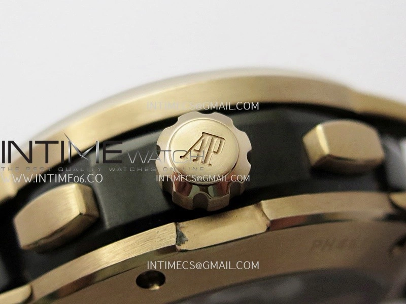 Code 11.59 Chrono 26393 RG PVD APPF Best Edition Black Dial on Black Nylon Strap A4401