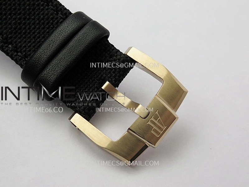Code 11.59 Chrono 26393 RG PVD APPF Best Edition Black Dial on Black Nylon Strap A4401