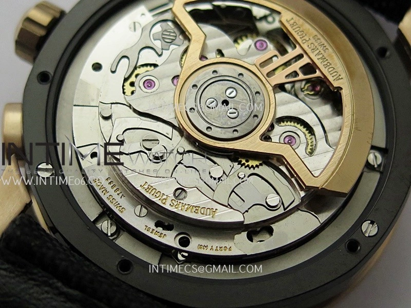 Code 11.59 Chrono 26393 RG PVD APPF Best Edition Black Dial on Black Nylon Strap A4401