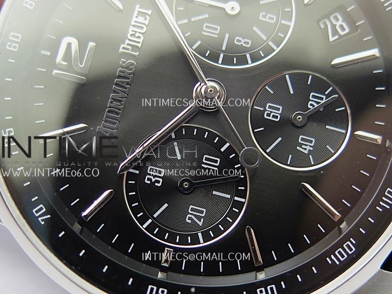Code 11.59 Chrono 26393 SS PVD APPF Best Edition Black Dial on Black Nylon Strap A4401