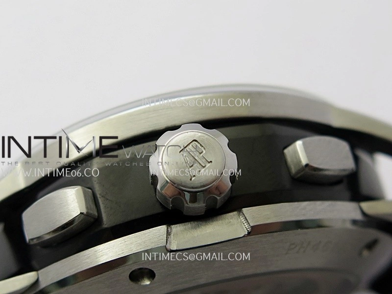 Code 11.59 Chrono 26393 SS PVD APPF Best Edition Black Dial on Black Nylon Strap A4401