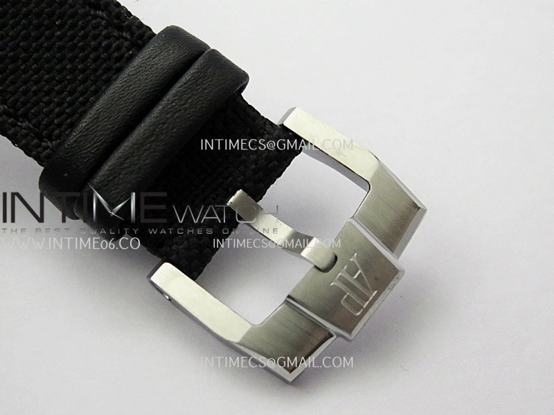 Code 11.59 Chrono 26393 SS PVD APPF Best Edition Black Dial on Black Nylon Strap A4401