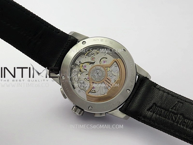 Code 11.59 Chrono 26393 SS PVD APPF Best Edition Black Dial on Black Nylon Strap A4401