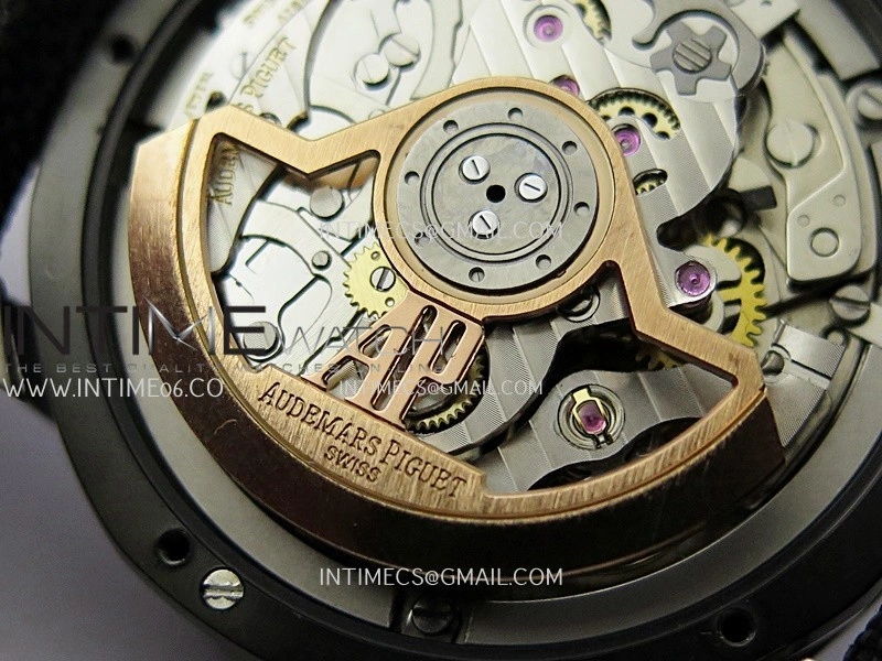 Code 11.59 Chrono 26393 SS PVD APPF Best Edition Black Dial on Black Nylon Strap A4401