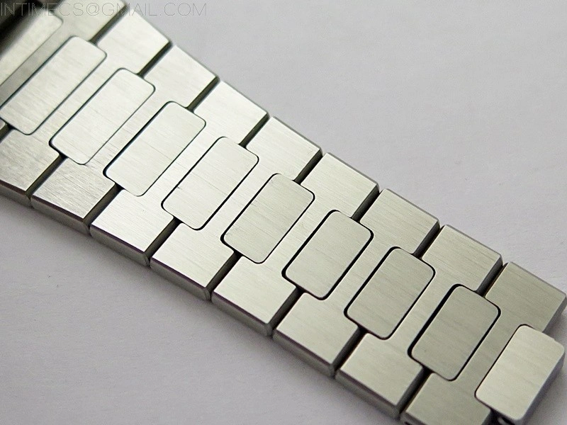 Nautilus 5711 1A PPF 1:1 Best Edition Gray Textured Dial on SS Bracelet Super Clone 26-330 V5