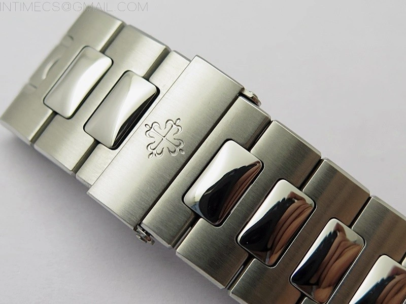 Nautilus 5711 1A PPF 1:1 Best Edition Gray Textured Dial on SS Bracelet Super Clone 26-330 V5