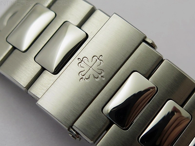 Nautilus 5711 1A PPF 1:1 Best Edition Gray Textured Dial on SS Bracelet Super Clone 26-330 V5
