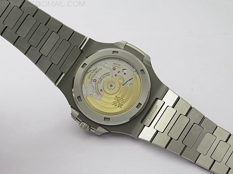 Nautilus 5711 1A PPF 1:1 Best Edition Gray Textured Dial on SS Bracelet Super Clone 26-330 V5