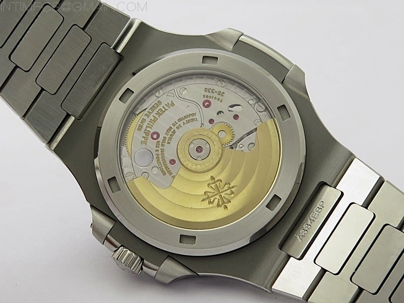 Nautilus 5711 1A PPF 1:1 Best Edition Gray Textured Dial on SS Bracelet Super Clone 26-330 V5