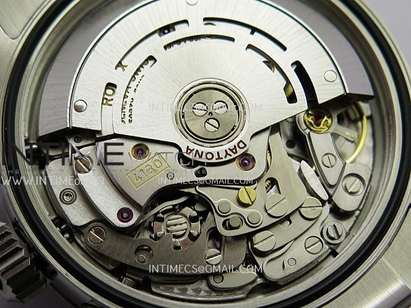 Daytona 116500 Blacken 904L SS PMSF 1:1 Best Edition Blue Dial On 904L SS Bracelet DD4130