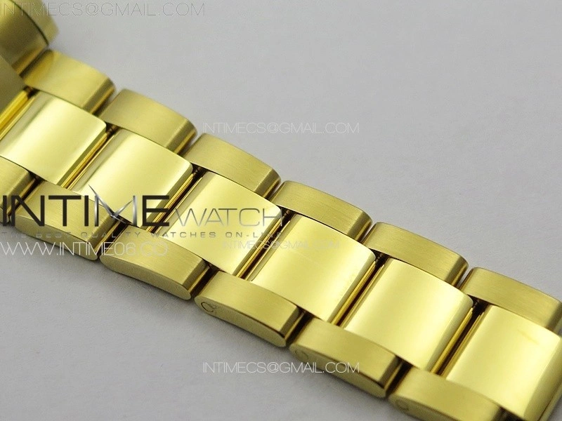 Daytona 116508 YG BTF 1:1 Best Edition 904L SS Case and Bracelet Green Sticks Dial SA4130