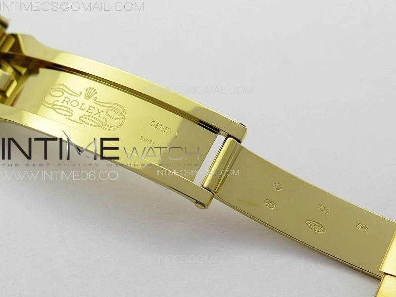 Daytona 116508 YG BTF 1:1 Best Edition 904L SS Case and Bracelet Green Sticks Dial SA4130