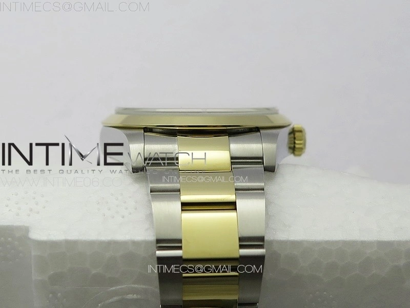 Explorer 124273 36mm 904L Steel GMF 1:1 Best Edition Black Dial on SS YG Bracelet VR3230 V2