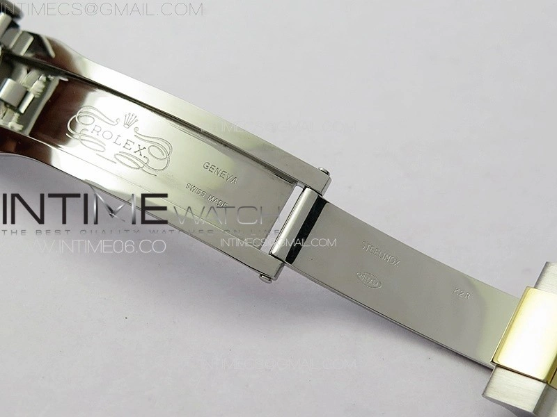 Explorer 124273 36mm 904L Steel GMF 1:1 Best Edition Black Dial on SS YG Bracelet VR3230 V2