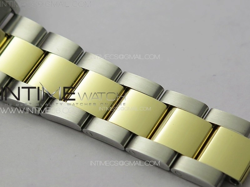Explorer 124273 36mm 904L Steel GMF 1:1 Best Edition Black Dial on SS YG Bracelet VR3230 V2