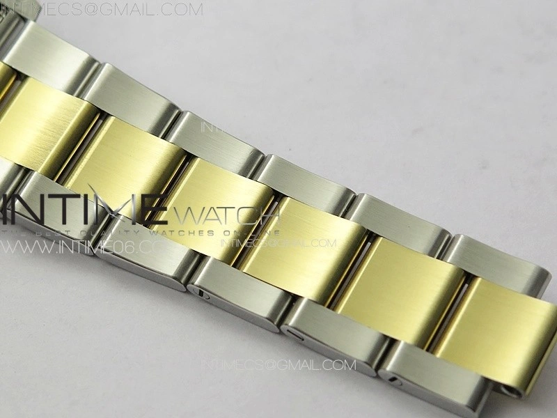 Explorer 124273 36mm 904L Steel GMF 1:1 Best Edition Black Dial on SS YG Bracelet VR3230 V2