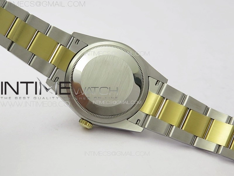 Explorer 124273 36mm 904L Steel GMF 1:1 Best Edition Black Dial on SS YG Bracelet VR3230 V2