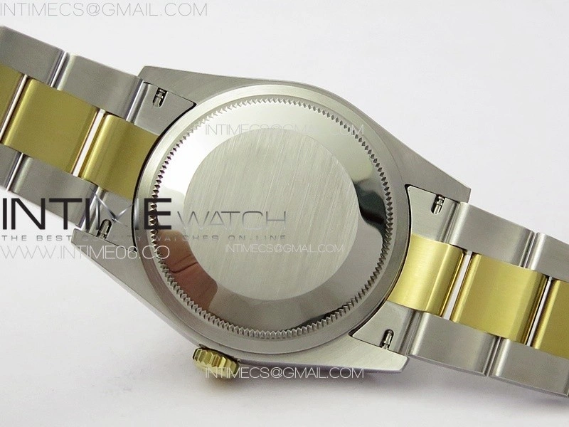 Explorer 124273 36mm 904L Steel GMF 1:1 Best Edition Black Dial on SS YG Bracelet VR3230 V2
