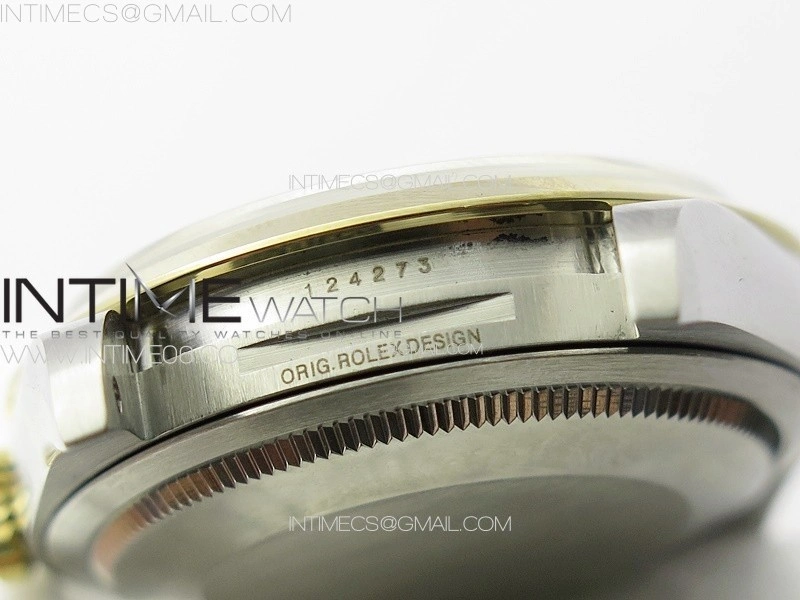 Explorer 124273 36mm 904L Steel GMF 1:1 Best Edition Black Dial on SS YG Bracelet VR3230 V2
