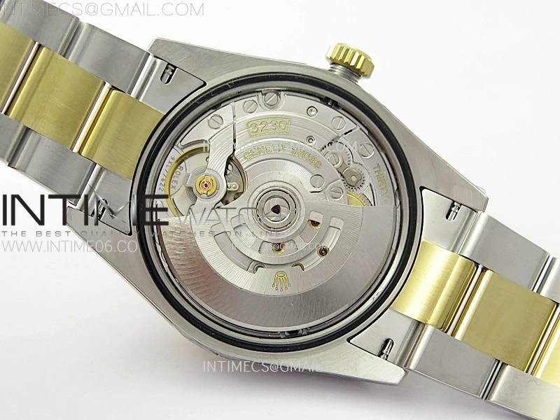 Explorer 124273 36mm 904L Steel GMF 1:1 Best Edition Black Dial on SS YG Bracelet VR3230 V2