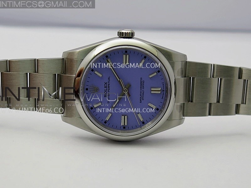 Oyster Perpetual 126000 36mm 904L SS KRF 1:1 Best Edition 2025 Lavender Purple Dial On SS Bracelet