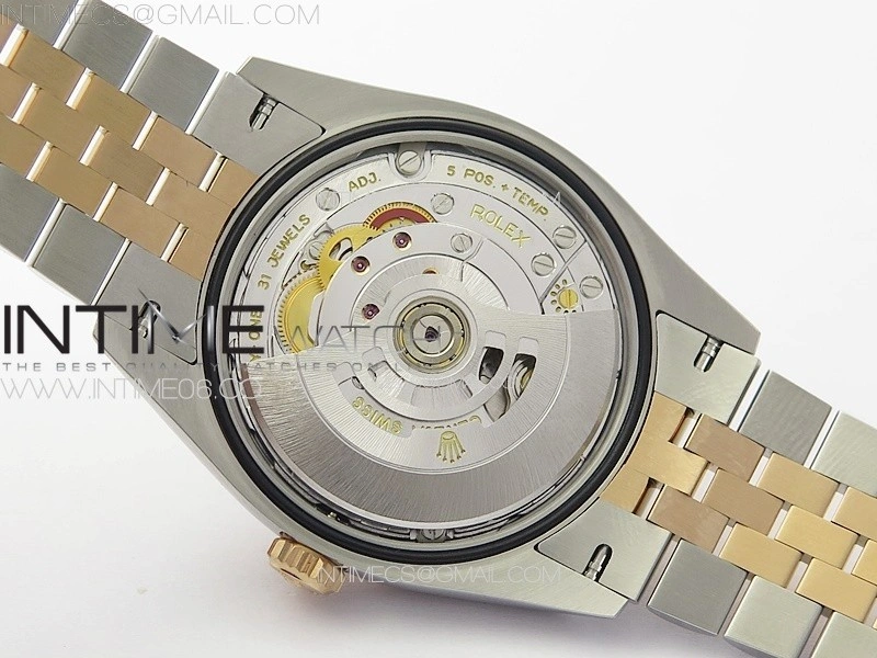 DateJust 36 SS 126231 VSF 1:1 Best Edition 904L Steel Gray Stick Dial on Jubilee Bracelet VS3235